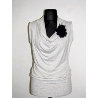 Tunika Alma XXL z lejącym dekoltem typu woda